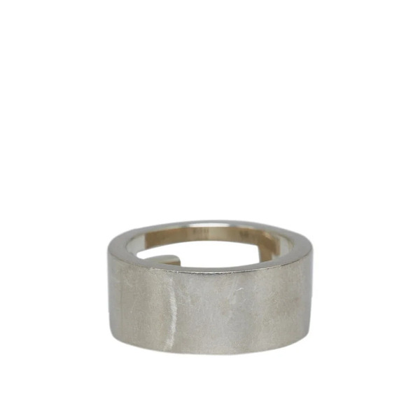 Authentic Gucci Cutout G Silver Ring - Picture 3 of 7